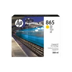 HP 865 500ML Yellow PageWide XL/Ink Crtg