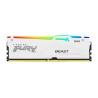 Kingston FURY Beast EXPO/DDR5/16GB/6400MHz/CL32/1x16GB/RGB/White