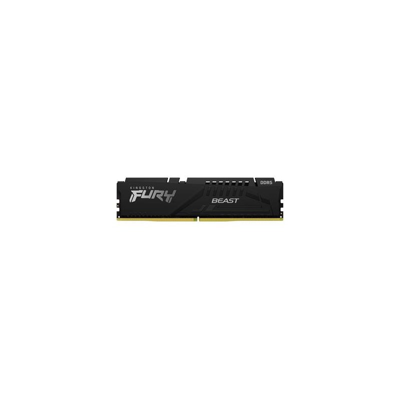 KINGSTON DIMM DDR5 8GB 5600MT/s CL40 FURY Beast Černá
