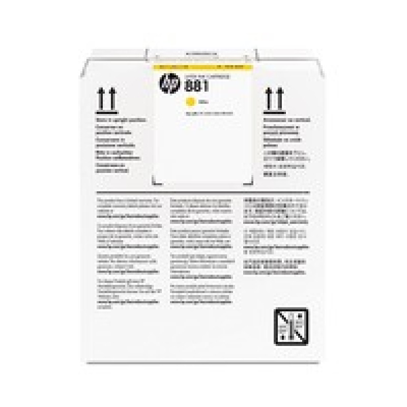 HP 881 Ink Cartridge/5-LTR Yellow Latex