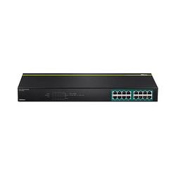 16-PORT GIGABIT POE+ SWITCH/SMART FANS