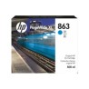 HP 863 500ML Cyan PageWide XL/Ink Crtg