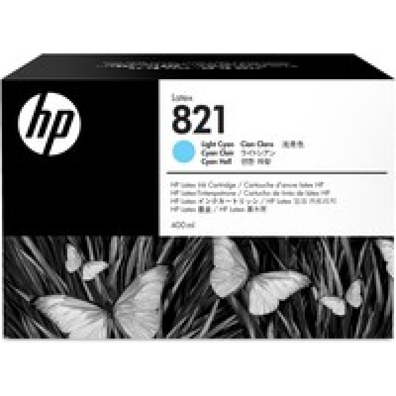 HP 821 400-ML Light Cyan/Latex Ink Cartridge