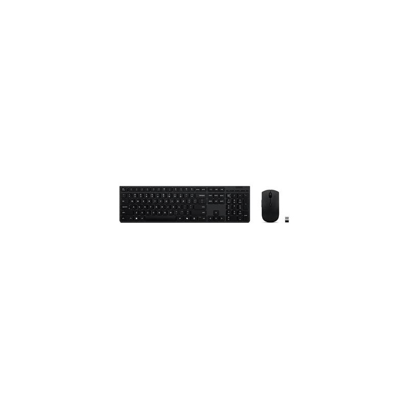 LENOVO klávesnice a myš bezdrátová Professional Wireless Rechargeable Keyboard and Mouse Combo AI - CZ/SK