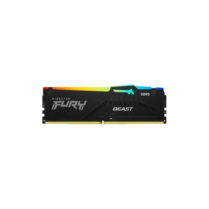 Kingston FURY Beast EXPO/DDR5/32GB/5200MHz/CL40/1x32GB/RGB/Black