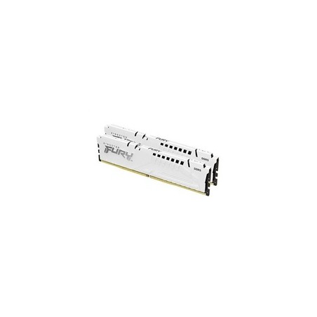KINGSTON DIMM DDR5 32GB (Kit of 2) 6000MT/s CL36 FURY Beast Bílá EXPO