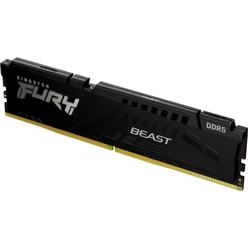 KINGSTON DIMM DDR5 16GB 5200MT/s CL40 FURY Beast Černá