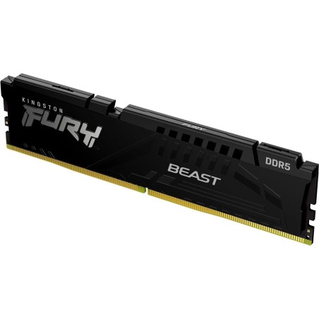 KINGSTON DIMM DDR5 16GB 5200MT/s CL40 FURY Beast Černá