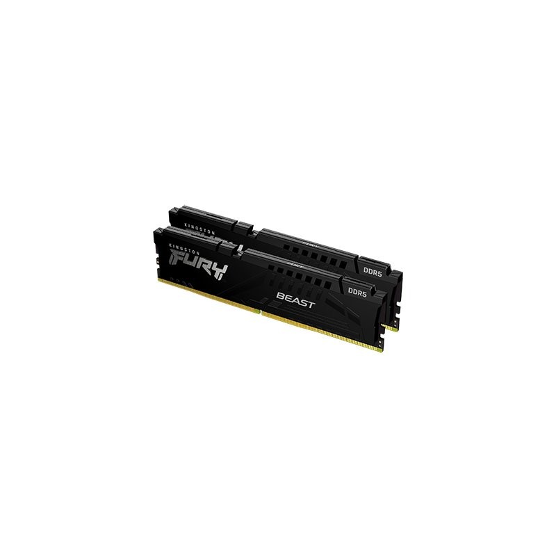 KINGSTON DIMM DDR5 32GB (Kit of 2) 5200MT/s CL40 FURY Beast Černá