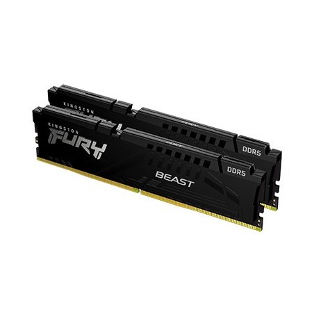 KINGSTON DIMM DDR5 32GB (Kit of 2) 5200MT/s CL40 FURY Beast Černá