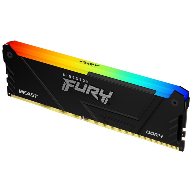 Kingston FURY Beast/DDR4/32GB/3600MHz/CL18/1x32GB/RGB/Black