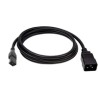 HPE SDG300 - C20 250V 16Amp Black 0.5m Jumper Cord