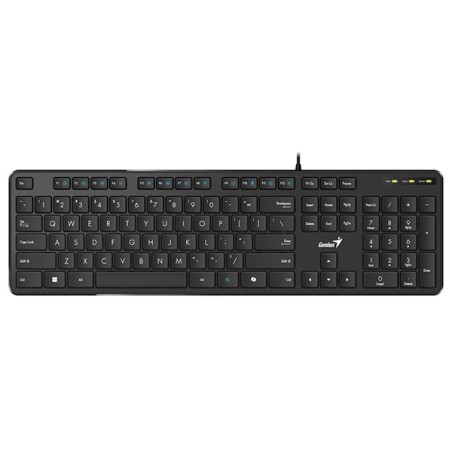 GENIUS klávesnice Slimstar M200 Copilot / Drátová/ USB/ černá/ CZ+SK layout