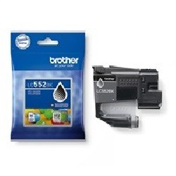 BROTHER INK LC-552BK - black - cca 550stran, pro MFC-J3660 MFC-J3960