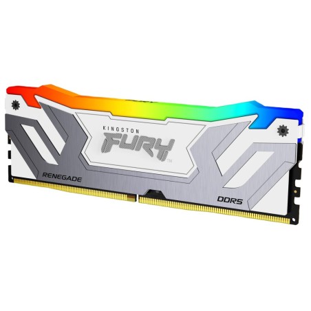 Kingston FURY Renegade/CUDIMM DDR5/24GB/8400MHz/CL40/1x24GB/RGB/White