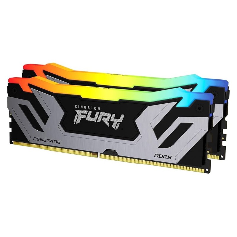 Kingston FURY Renegade/CUDIMM DDR5/48GB/8400MHz/CL40/2x24GB/RGB/Black/Silv