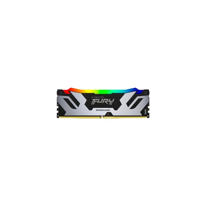 Kingston FURY Renegade/DDR5/24/8000MHz/CL38/1x24GB/RGB/Black/Silv