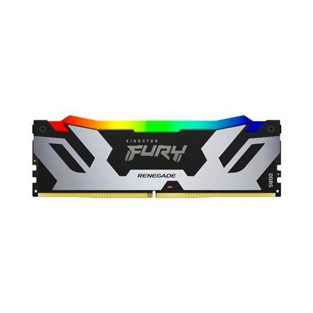 Kingston FURY Renegade/DDR5/24/8000MHz/CL38/1x24GB/RGB/Black/Silv