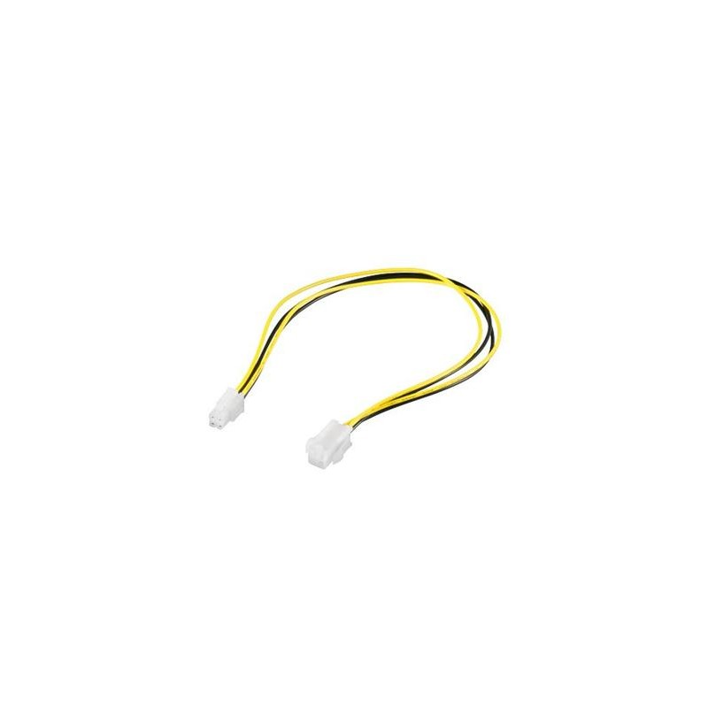 PremiumCord kabel napájecí prodluž. P4(4piny) 34cm