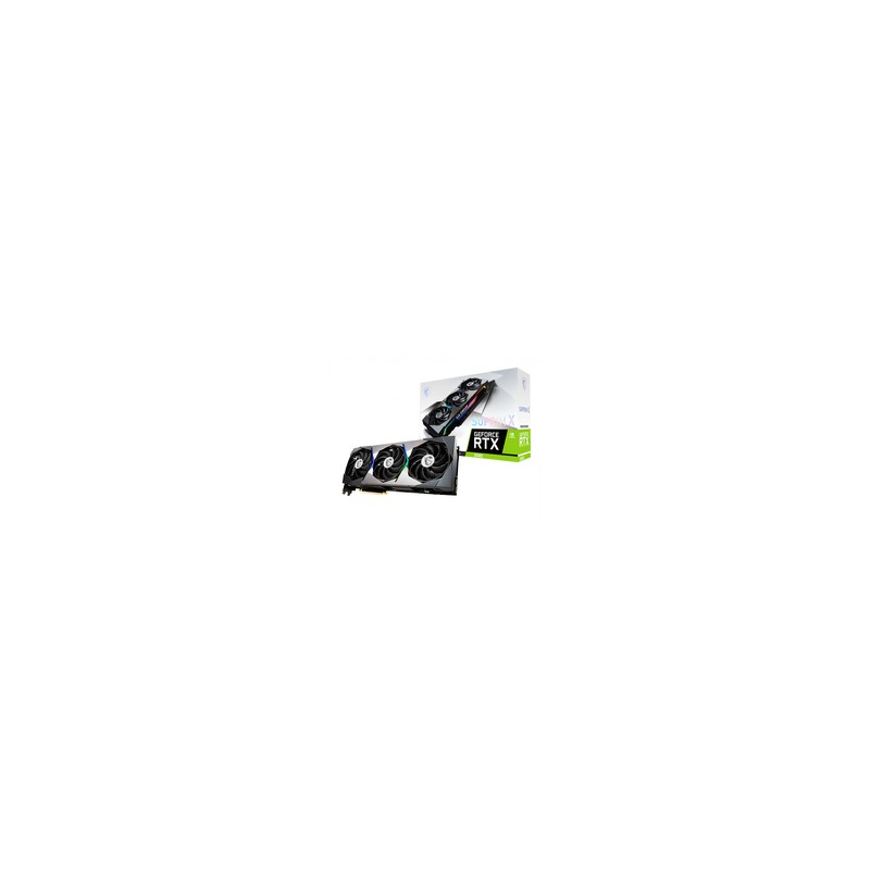 MSI GF RTX 3080 Suprim X LHR/12GB GDDR6 3XFAN 1905MHZ
