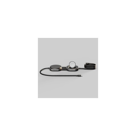ZENS CHARGING CABLE USB C-C PRO/3 - QI2 AND APPLE WATCH AND USB- 7881586