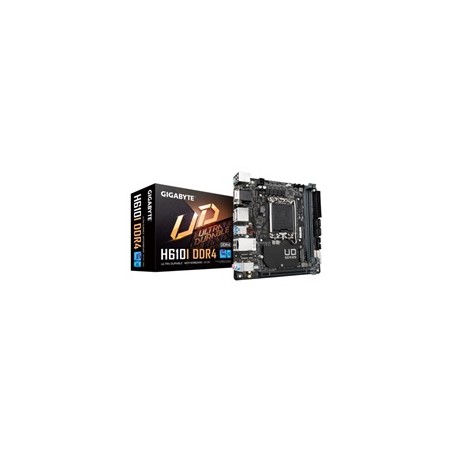 GIGABYTE MB Sc LGA1700 H610I DDR4, Intel H610, 2xDDR4, 2xDP, 1xHDMI, 1xVGA, mini-ITX