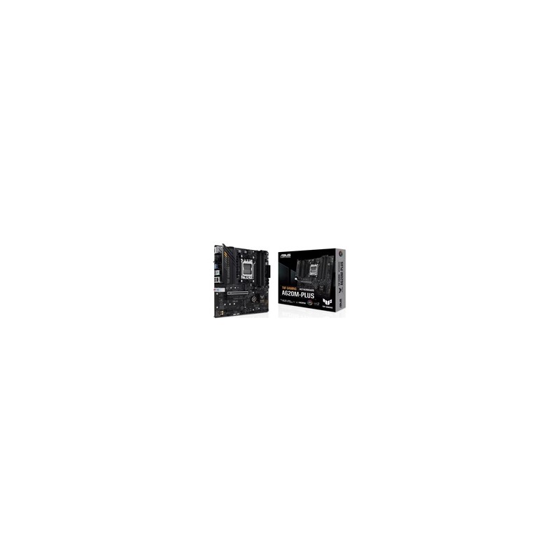 ASUS MB Sc AM5 TUF GAMING A620M-PLUS, AMD A620, 4xDDR5, 1xHDMI, 2xDP, mATX