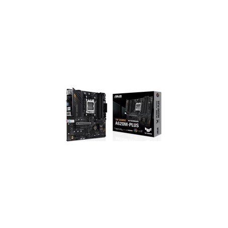 ASUS MB Sc AM5 TUF GAMING A620M-PLUS, AMD A620, 4xDDR5, 1xHDMI, 2xDP, mATX