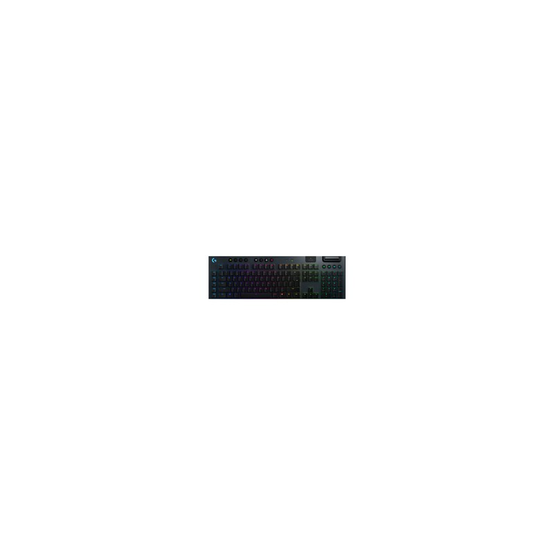 Logitech G915 Lightsp. Wrls RGB Mech KB/GL Clicky - Carbon US INTL