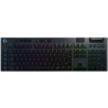 Logitech G915 Lightsp. Wrls RGB Mech KB/GL Clicky - Carbon US INTL
