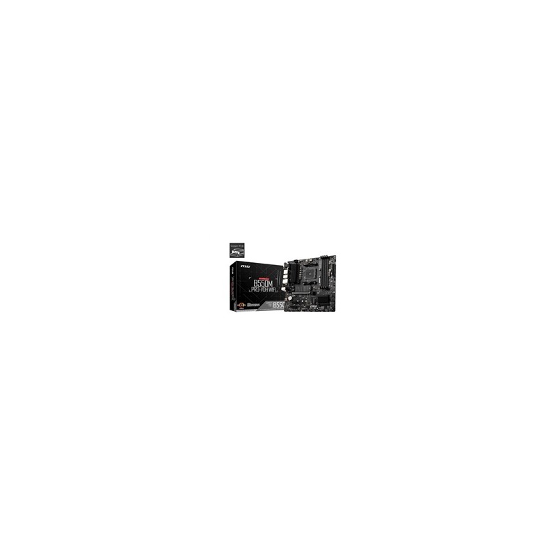 MSI MB Sc AM4 B550M PRO-VDH WIFI, AMD B550, 4xDDR4, VGA, mATX