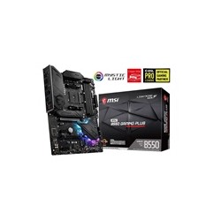 MSI MB Sc AM4 MPG B550 GAMING PLUS, AMD B550, 4xDDR4, VGA, ATX