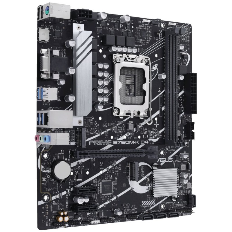 ASUS MB Sc LGA1700 PRIME B760M-K DDR4, Intel B760, 2xDDR4, 1xHDMI, 1xVGA, mATX