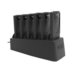 DURASCAN D800 LINEAR BARCODE/SCANNER MULTI-BAY CHARGER 6 PACK
