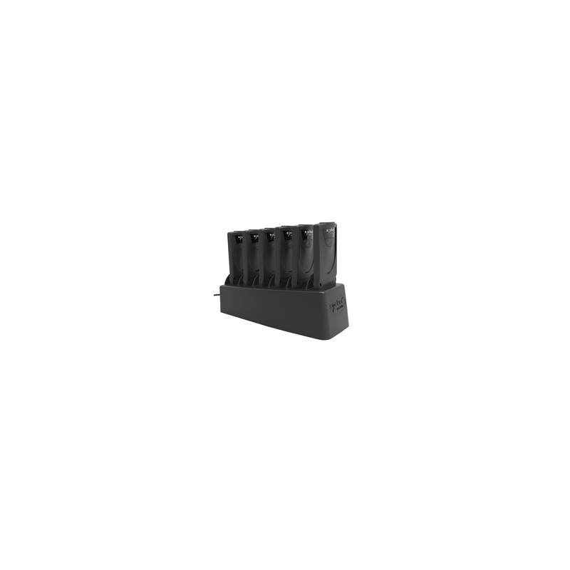 DURASCAN D800 LINEAR BARCODE/SCANNER MULTI-BAY CHARGER 6 PACK