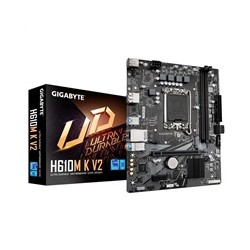 GIGABYTE MB Sc LGA1700 H610M K V2, Intel H610, 2xDDR5, DP, HDMI, mATX