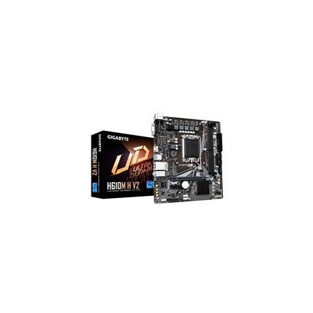 GIGABYTE MB Sc LGA1700 H610M H V2, Intel H610, 2xDDR5, 1xHDMI, 1xVGA, mATX