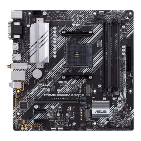 ASUS MB Sc AM4 PRIME B550M-A WIFI II, AMD B550, 4xDDR4, 1xHDMI, 1xDVI, 1xVGA, WI-FI, mATX