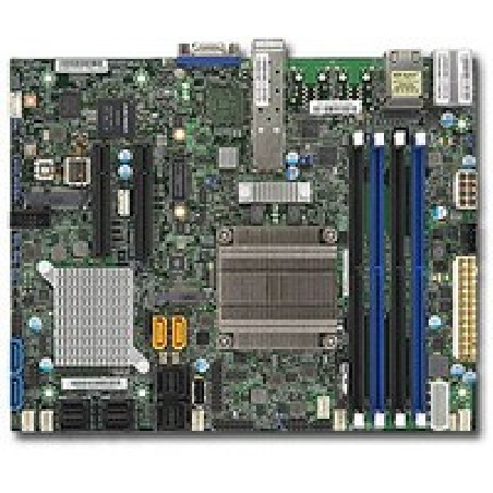 Supermicro X10SDV-4C-7TP4F 1518 DDR4 FATX/VGA 2XGBE10GBE SAS2 IPMI 1PACK
