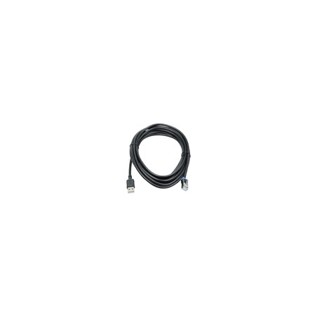 Datalogic Cable,USB,TypeA,Ext PWR,15'