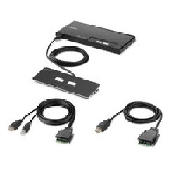 Linksys 2-Port Single Head HDMI Modular/Secure KVM Switch PP4.0 W/Remote