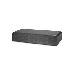 16P SNGLHEAD DP/HDMI TO DP/HDMI/VIDEO SECURE DT KVM SWITCH PP4.0