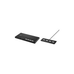 4-PORT DUAL HEAD HDMI MODULAR/SECURE KVM SWITCH PP4.0 W/REMOTE