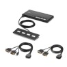 4-PORT DUAL HEAD DVI MODULAR/SECURE KVM SWITCH PP4.0 W/REMOTE