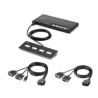 Linksys 4-Port Dual Head DVI Modular/Secure KVM Switch PP4.0 W/Remote