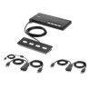4-PORT DUAL HEAD DP MODULAR/SECURE KVM SWITCH PP4.0 W/REMOTE