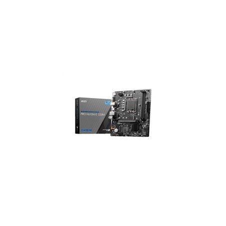 MSI MB Sc LGA1700 PRO H610M-E DDR4, Intel H610, 2xDDR4, 1xHDMI, 1xVGA, mATX