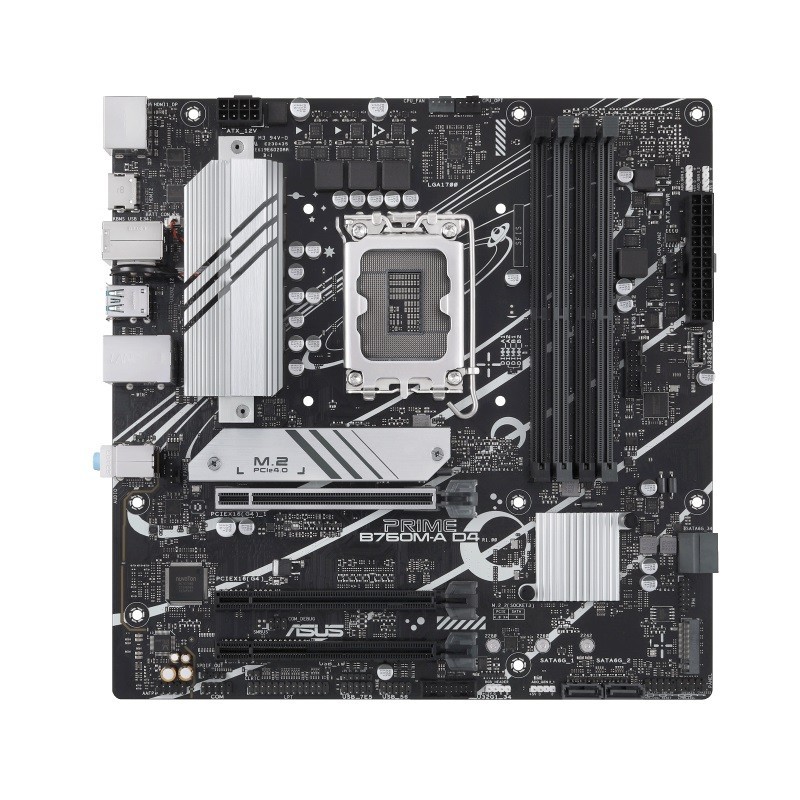 ASUS MB Sc LGA1700 PRIME B760M-A DDR4 CSM, Intel B760, 4xDDR4, 1xDP, 2xHDMI, mATX
