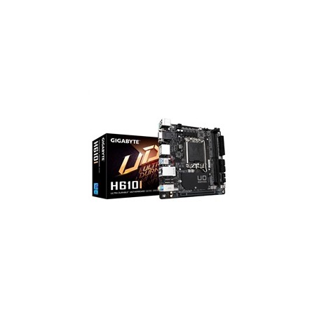 GIGABYTE MB Sc LGA1700 H610I, Intel H610, 2xDDR5, 2xDP, 1xHDMI, 1xVGA, Mini-ITX