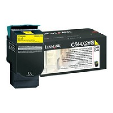 Lexmark Toner Cartridge Yellow/Yellow 4K Pgs F/C544 C546